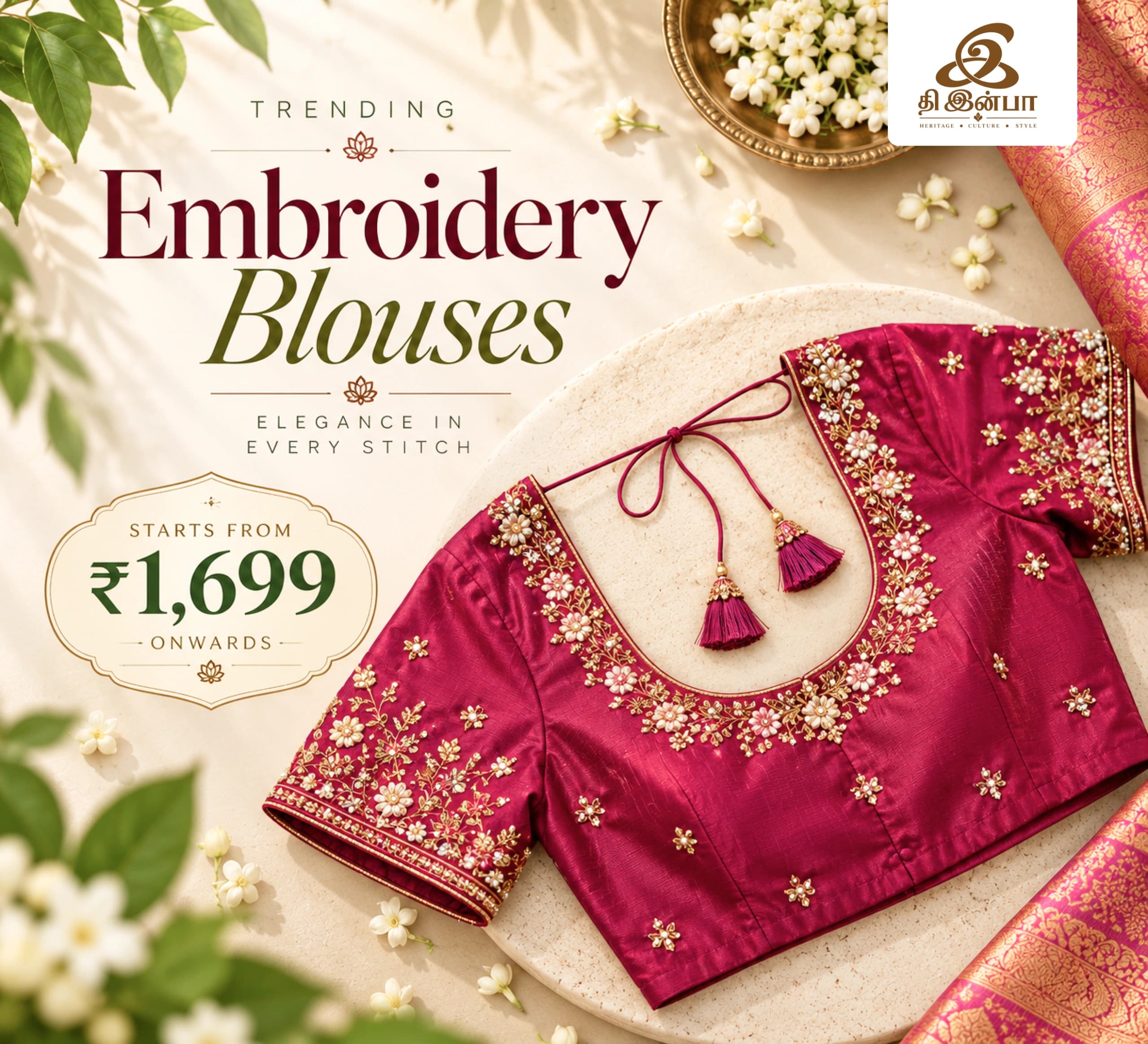 Custom Embroidery Designer in Erode